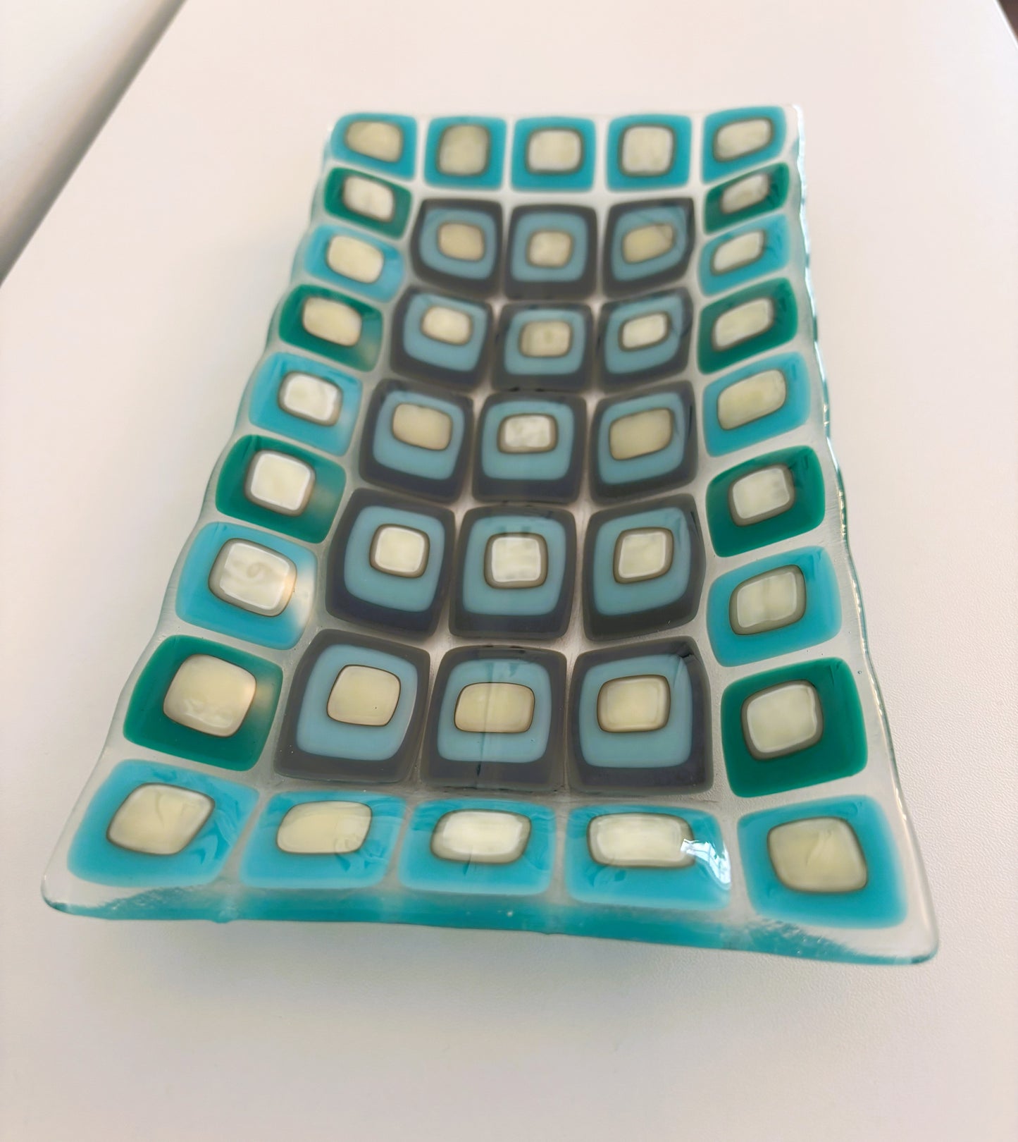 Blue Transparent layered