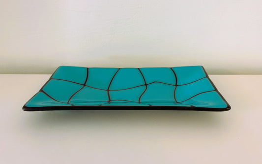 Teal on Black