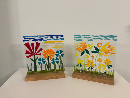 Set of 2 Flowers