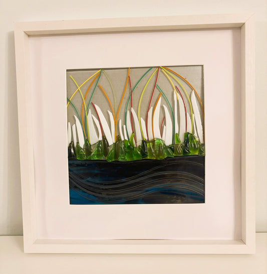 Framed modern