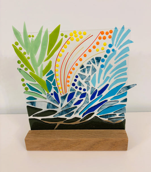 Peacocks & Plants